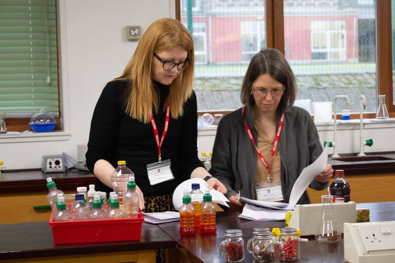 Call Me A Chemist Practical chemistry events at Albyn School making