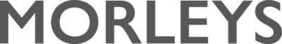 Morleys logo in bold grey uppercase text on a light background.