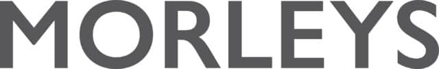 Morleys logo in bold grey uppercase text on a light background.
