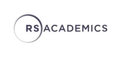 RSAcademics logo with “RS” inside a circular outline and the word “ACADEMICS” in purple uppercase text.