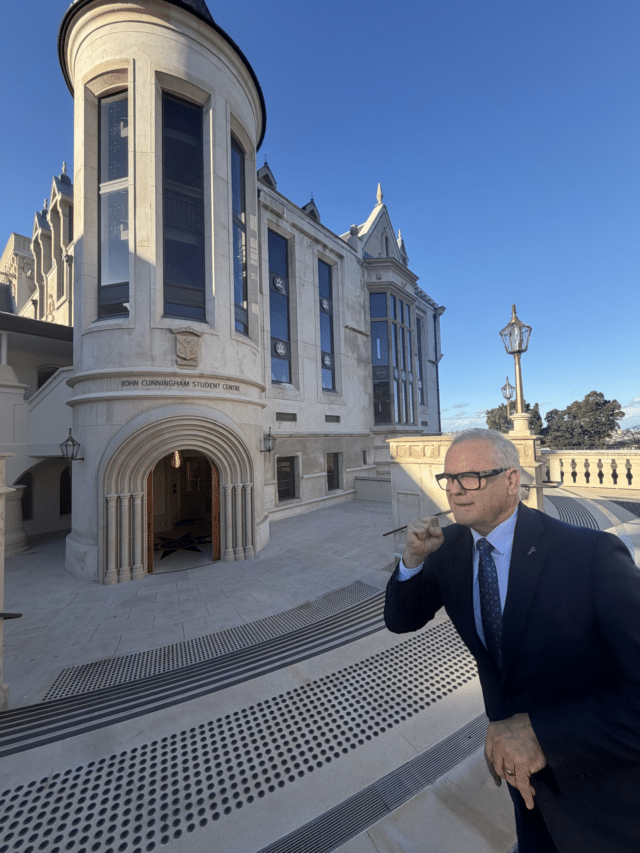 Ian Lambert, Head at Scots College and the John Cunningham Centre