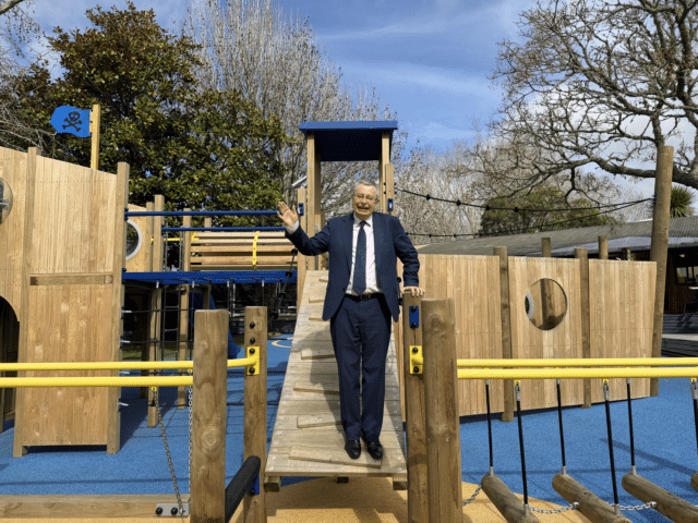Play area at Pinehurst Junior School